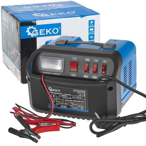 Prostownik z rozruchem 12/24 CB-50 20-380Ah Geko
