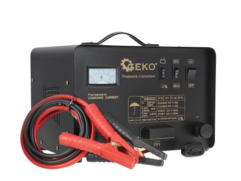 Prostownik z rozruchem 12/24V 200A pilot (1) Geko