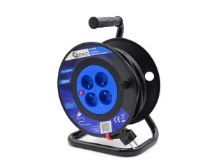 Przedłużacz elektryczny bębnowy 3x1.5mm2 25m (1) Geko