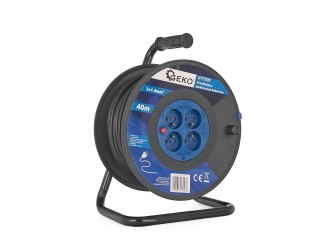 Przedłużacz elektryczny bębnowy 3x1.5mm2 40m (1) Geko