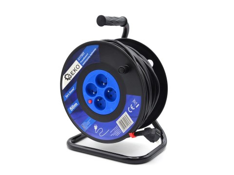 Przedłużacz elektryczny bębnowy 3x1.5mm2 50m (1) Geko