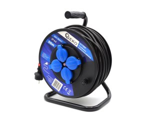 Przedłużacz elektryczny bębnowy 3x1.5mm2 50m IP44 (1) Geko