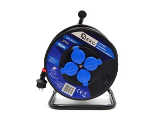 Przedłużacz elektryczny bębnowy 3x1.5mm2 50m IP44 (1) Geko
