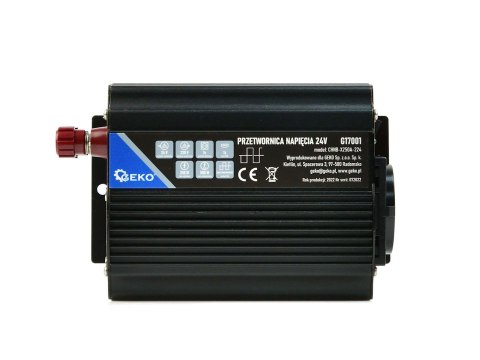 Przetwornica napięcia 24V/230V 250/500W Geko