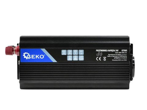 Przetwornica napięcia 24V/230V 500/1000W (16) Geko