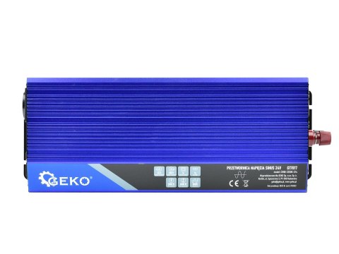 Przetwornica napięcia SINUS 24V/230V 2000/4000W (2) Geko