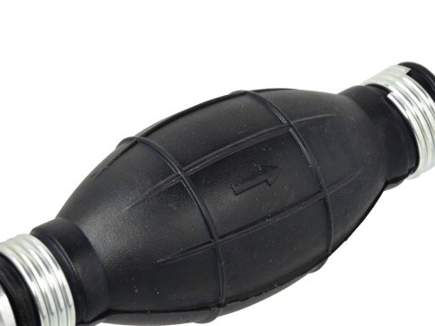 Ręczna pompka do paliwa 12mm z wężykami 2x1m - gruszka (50) Geko