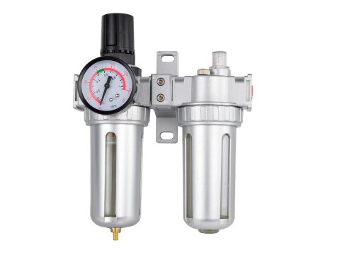 Reduktor powietrza z filtrem i smarowaniem 1/4" 2 el.(20) Geko