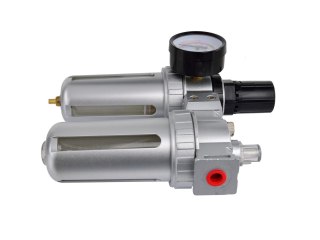 Reduktor powietrza z filtrem i smarowaniem 1/4" 2 el.(20) Geko
