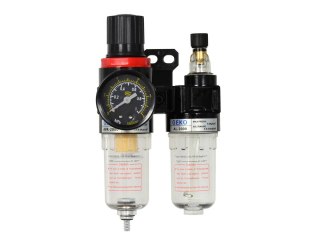 Reduktor z filtrem powietrza odwadniacz 1/4" (50) Geko