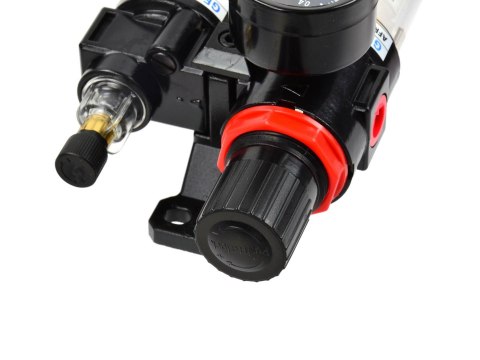 Reduktor z filtrem powietrza odwadniacz 1/4" (50) Geko