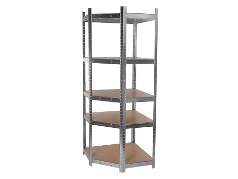 Regał magazynowy narożny 180x40x70cm 175kg (1) Geko