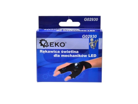 Rękawica świetlna dla mechaników LED (1/300) Geko