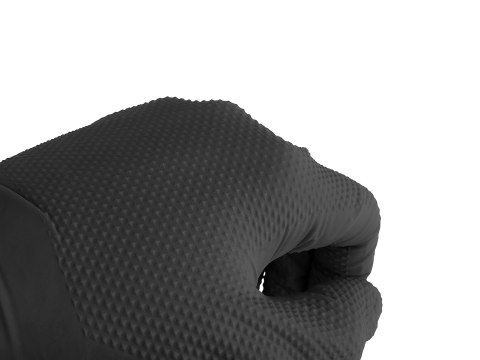Rękawice nitrylowe SOLID GRIP 50szt. r. M czarne Geko