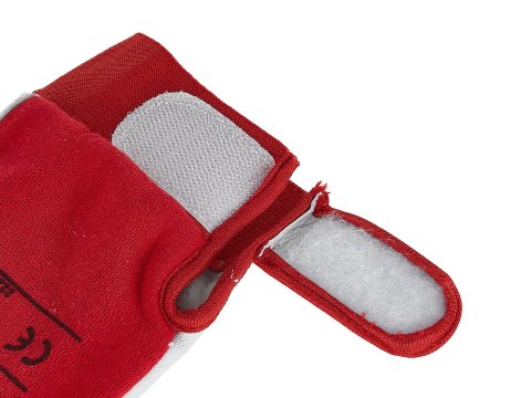 Rękawice zimowe robocze monterskie skórzane Kozia skóra - rzep r.9 (12/48) Geko