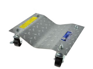 Rolki transportowe 1500LBS stalowe nowy typ (2szt.) Geko