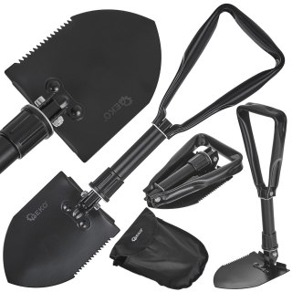 Saperka składana 2w1 taktyczna BLACK SURVIVAL SERIES (40) Geko