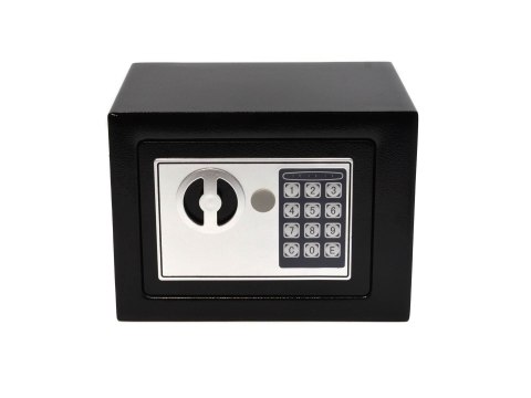 Sejf na szyfr i zamek elektroniczny 21x17x17cm (1) Geko