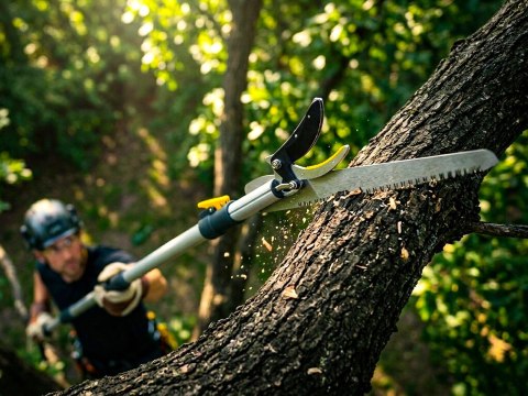 Sekator teleskopowy na wysięgniku z piłą 1,37-2,2m (12) Geko