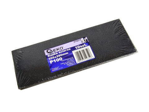 Siatka ścierna 105x280mm P100 (10/1000) Geko