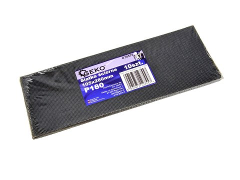 Siatka ścierna 105x280mm P180 (10/1000) Geko