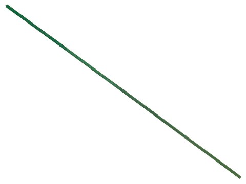 Stalowa tyczka ogrodowa powlekana PCV 11mm x180cm Geko