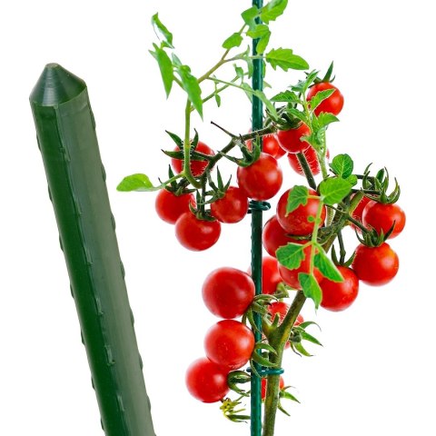 Stalowa tyczka ogrodowa powlekana PCV 16mm x180cm (100) Geko