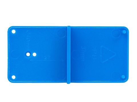 Szablon do montażu zawiasów puszkowych z frezem regulowanym 35mm (50) Geko