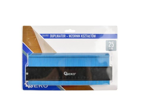 Szablon - miara odwzorowania kształtów - duplikator 25cm (40) Geko