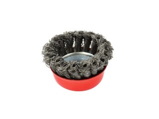 Szczotka druciana czołowa pleciona 75mm/3" M14(100) Geko