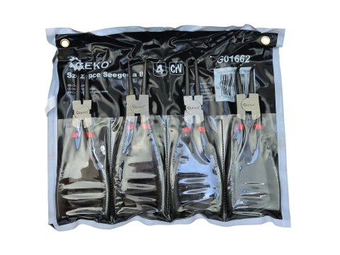 Szczypce Seeger'a 200mm/8" 4el. GEKO (3/24) Geko