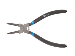 Szczypce Seeger'a wewnętrzne wygięte 200mm/8" (15/90) Geko