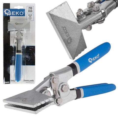 Szczypce do kształtowania profili 210mm (80x35mm) (2/12) Geko