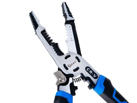 Szczypce wielofunkcyjne do izolacji 225mm 9" CrV (6/60) Geko
