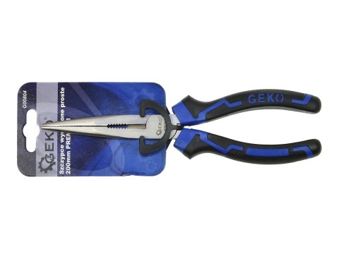 Szczypce wydłużone proste 200mm PREMIUM (6/60) Geko