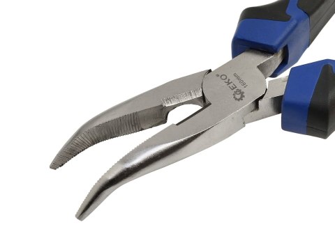 Szczypce wydłużone wygięte 160mm PREMIUM(6/60) Geko