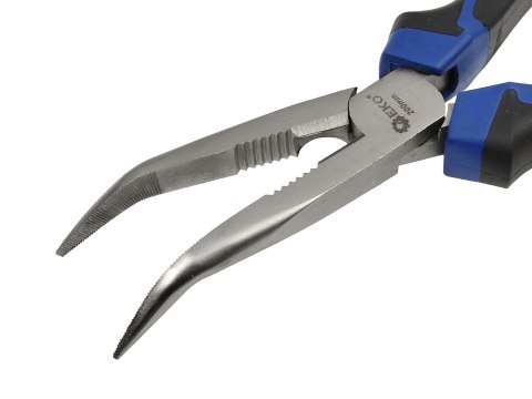 Szczypce wydłużone wygięte 200mm PREMIUM (6/60) Geko