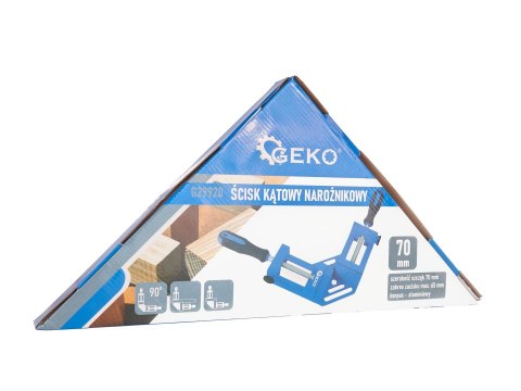 Ścisk kątowy narożnikowy 70mm Geko