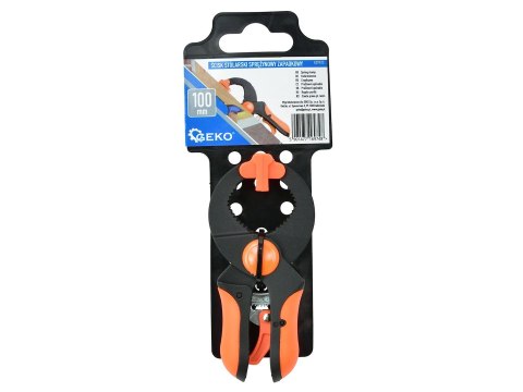 Ścisk stolarski sprężynowy zapadkowy 100mm (240) Geko