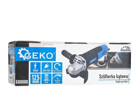 Szlifierka kątowa 125mm 900W reg. obrotów (6) Geko