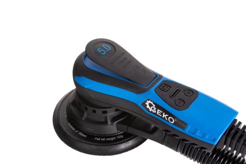 Szlifierka mimośrodowa bezszczotkowa 150mm 350W z regulacją prędkości (6) Geko