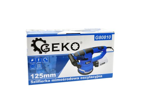 Szlifierka mimośrodowa oscylacyjna 125mm 450W (6) Geko