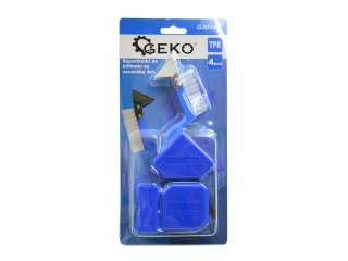 Szpachelki do silikonu ze szczotką 4el. (60) Geko