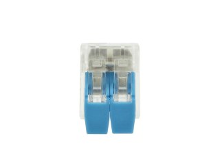 Szybkozłączka elektryczna 2x0,2-4mm2 (10/5000) Geko