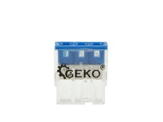Szybkozłączka elektryczna 3x0,5-2,5mm2 (10/5000) Geko