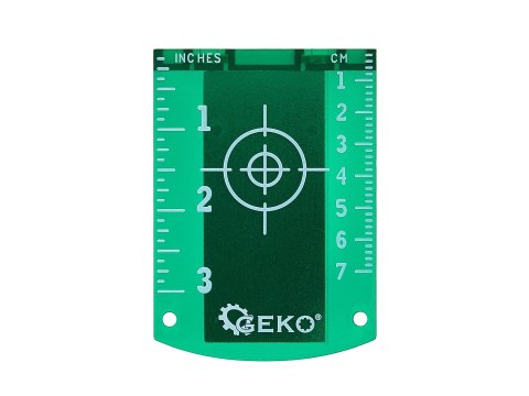 Tarcza celownicza z magnesem do lasera - zielona (10/500) Geko