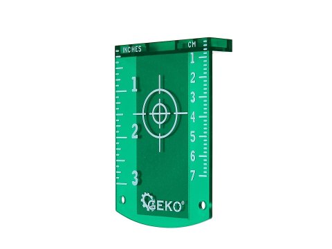 Tarcza celownicza z magnesem do lasera - zielona (10/500) Geko