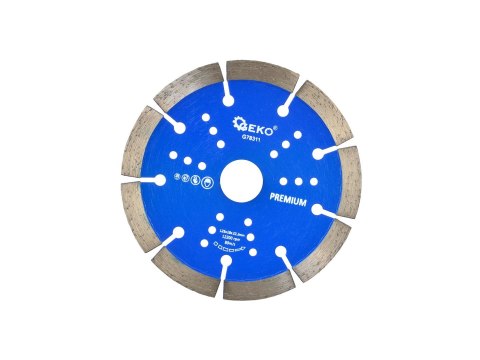 Tarcza diam.125x10x22,2mm segment. GEKO PREMIUM by laser(100) Geko