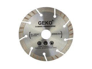 Tarcza diam.125mm szara-laser (100) Geko