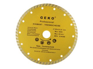 Tarcza diam.180mm turbo GEKO (50) Geko